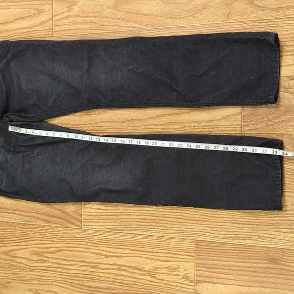 Indigo corduroy straight leg pants by Joe's Jeans, size 32" - Picture 4 of 7